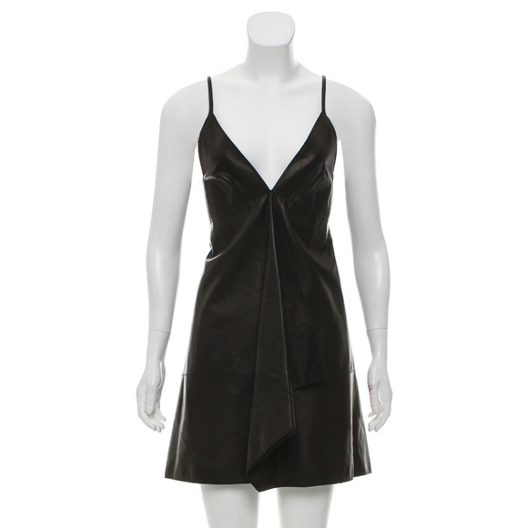Alexis | Dresses | Alexis Leather Dress Size Large Excellent Condition  Black | Poshmark